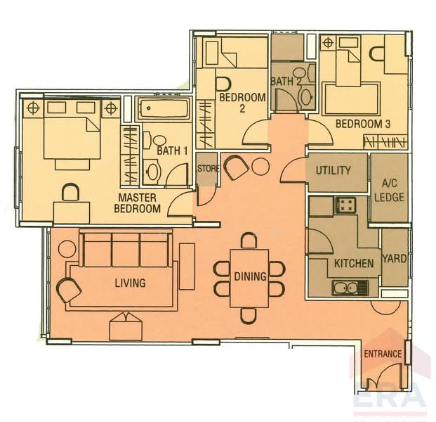 Simei Green Condominium, 11 Simei Street 4, 3 Bedrooms, 1,195 sqft, Condominium For Sale, by Lois Tan, 500165636 - PropertyGuru.com.sg