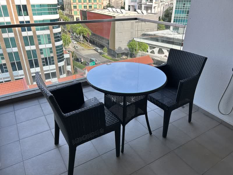 The Pier at Robertson, 80 Mohamed Sultan Road, 1 Bedroom, 743 sqft, Apartment For Rent, by Ben K, 500165650 - Balcony - PropertyGuru.com.sg