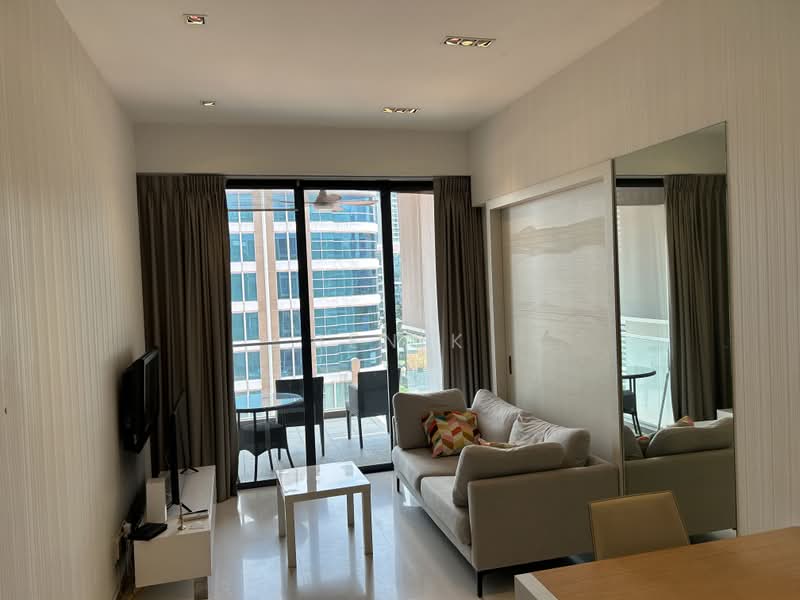 The Pier at Robertson, 80 Mohamed Sultan Road, 1 Bedroom, 743 sqft, Apartment For Rent, by Ben K, 500165650 - Living Room - PropertyGuru.com.sg