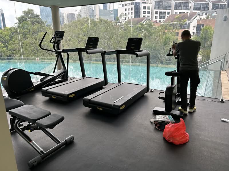 The Pier at Robertson, 80 Mohamed Sultan Road, 1 Bedroom, 743 sqft, Apartment For Rent, by Ben K, 500165650 - Gym - PropertyGuru.com.sg