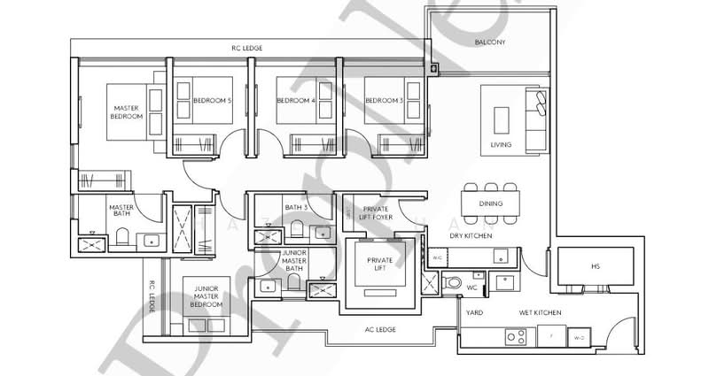 AMO Residence, 21 Ang Mo Kio Rise, 4 Bedrooms, 1,475 sqft, Condominium For Sale, by Hazel Chan, 500165661 - PropertyGuru.com.sg