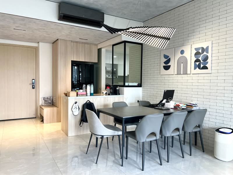 M21 Residences, 21 Mandalay Road, 3 Bedrooms, 1,346 sqft, Apartment For Sale, by Evelyn Yeong, 500165663 - Dining Room - PropertyGuru.com.sg
