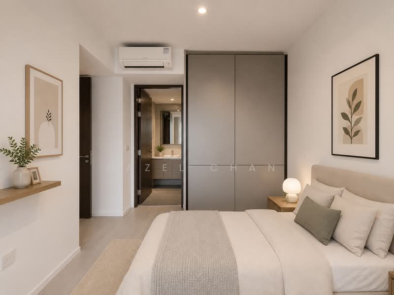 AMO Residence, 21 Ang Mo Kio Rise, 2 Bedrooms, 743 sqft, Condominium For Sale, by Hazel Chan, 500165691 - Bedroom - PropertyGuru.com.sg