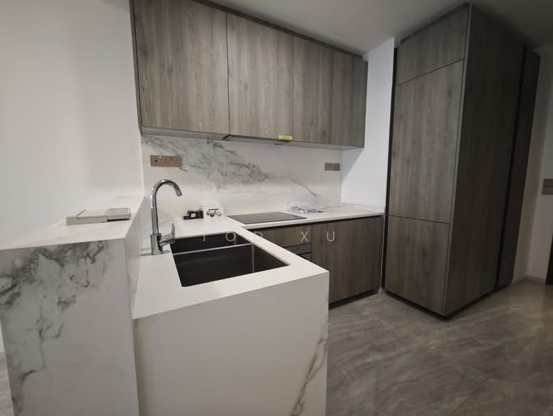 Leedon Green, 32 Leedon Heights, 2 Bedrooms, 840 sqft, Condominium For Rent, by Tod Xu, 500165694 - Kitchen - PropertyGuru.com.sg