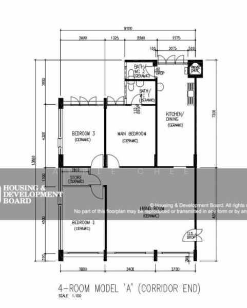 754 Yishun Street 72, 754 Yishun Street 72, 3 Bedrooms, 1,119 sqft, HDB Flat For Sale, by Apple Chee, 500165697 - PropertyGuru.com.sg
