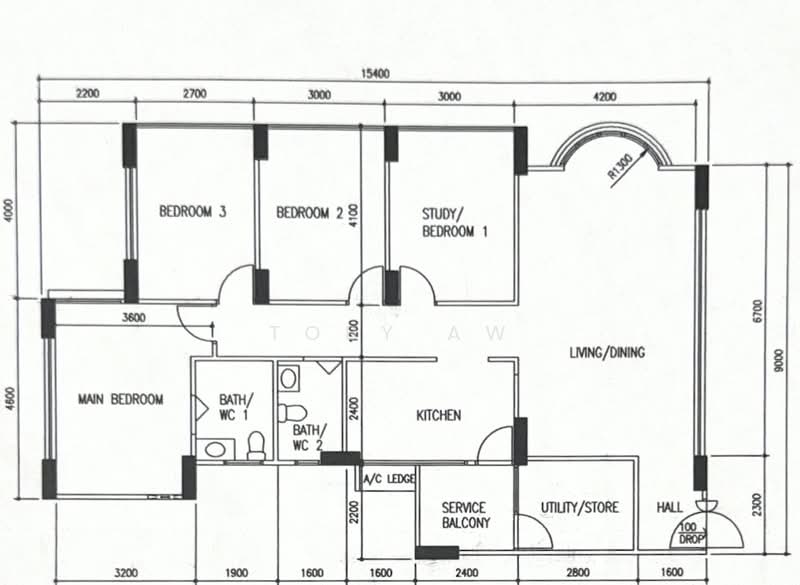639 Choa Chu Kang Street 64, 639 Choa Chu Kang Street 64, 4 Bedrooms, 1,324 sqft, HDB Flat For Sale, by Toby Aw, 500165742 - PropertyGuru.com.sg