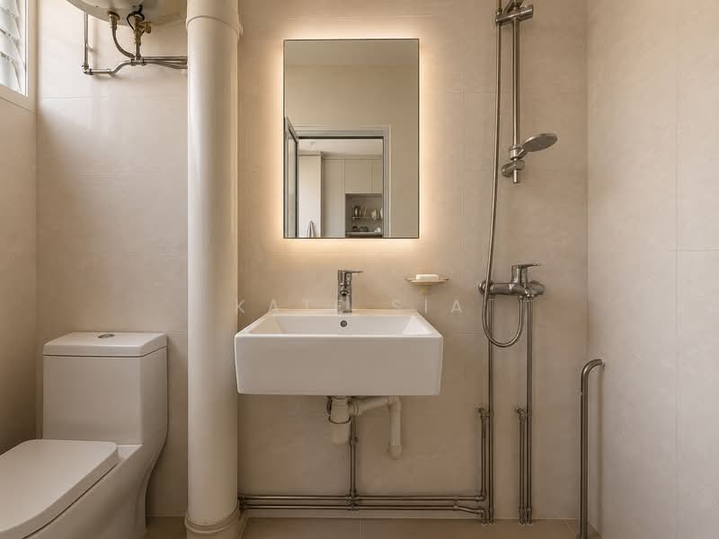 141 Petir Road, 141 Petir Road, 3 Bedrooms, 1,313 sqft, HDB Flat For Sale, by Kate Sia, 500165747 - Bathroom - PropertyGuru.com.sg