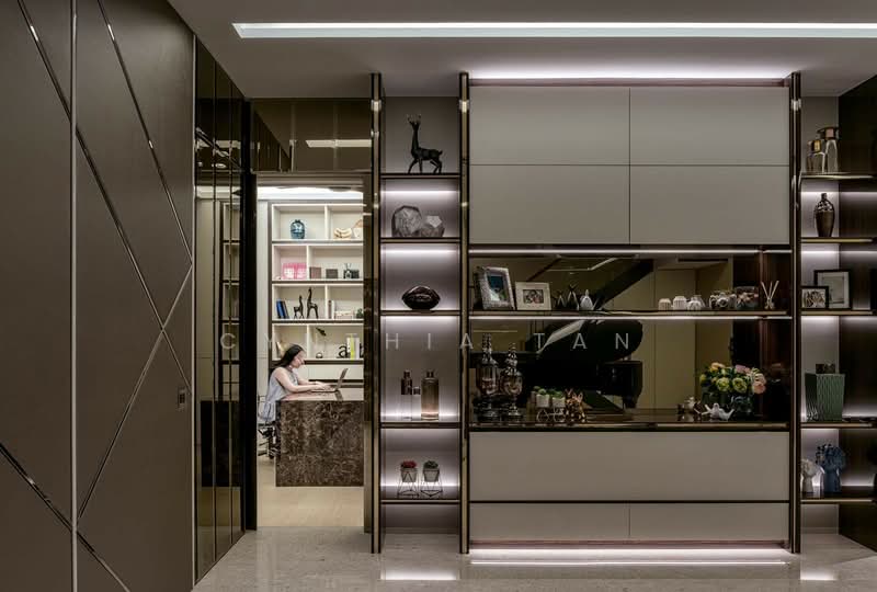 Victoria Park Villas, 3 Coronation Road, 5 Bedrooms, 4,672 sqft, Semi-Detached House For Sale, by Cynthia Tan, 500165754 - Basement and Study - PropertyGuru.com.sg
