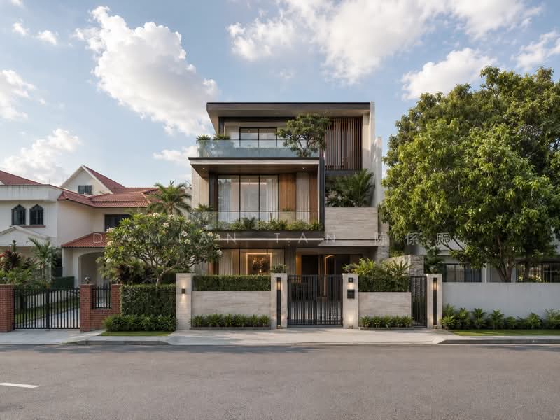 ⭐️1 KM TO SINGAPORE CHINESE GIRLS' PRIMARY SCH | NEAR BOTANIC GARDENS MRT & MARKET | RARE SEMI-D⭐️, Jalan Unggas University Bahasa Seni Ilmu Sejarah Tempua Kheam Hock Trevose Camborne Narooma Dalkeith Harlyn Berrima Merryn Shelford Watten Hillcrest Harom Setangkai Duke's Queen's King's Princess Wales Prince Duchess Coronation Greenwood Vanda Linden, 6 Bedrooms, 3,500 sqft, Semi-Detached House For Sale, by Damian Tan 陈係赈, 500165791 - Exterior - PropertyGuru.com.sg