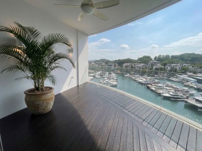 The Oceanfront @ Sentosa Cove, 291 Ocean Drive, 3 Bedrooms, 1,711 sqft, Condominium For Sale, by Charm May Thu, 500165813 - Balcony - PropertyGuru.com.sg