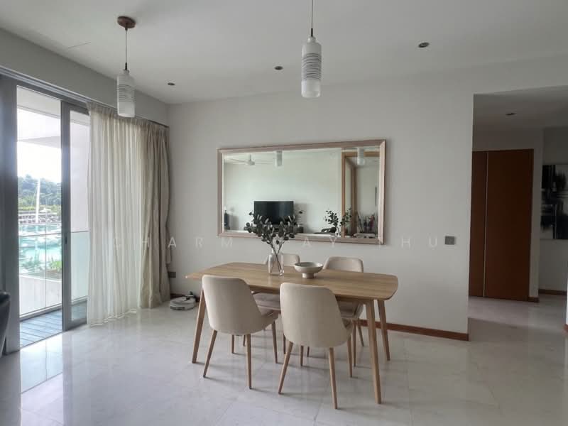 The Oceanfront @ Sentosa Cove, 291 Ocean Drive, 3 Bedrooms, 1,711 sqft, Condominium For Sale, by Charm May Thu, 500165813 - Dining Room - PropertyGuru.com.sg