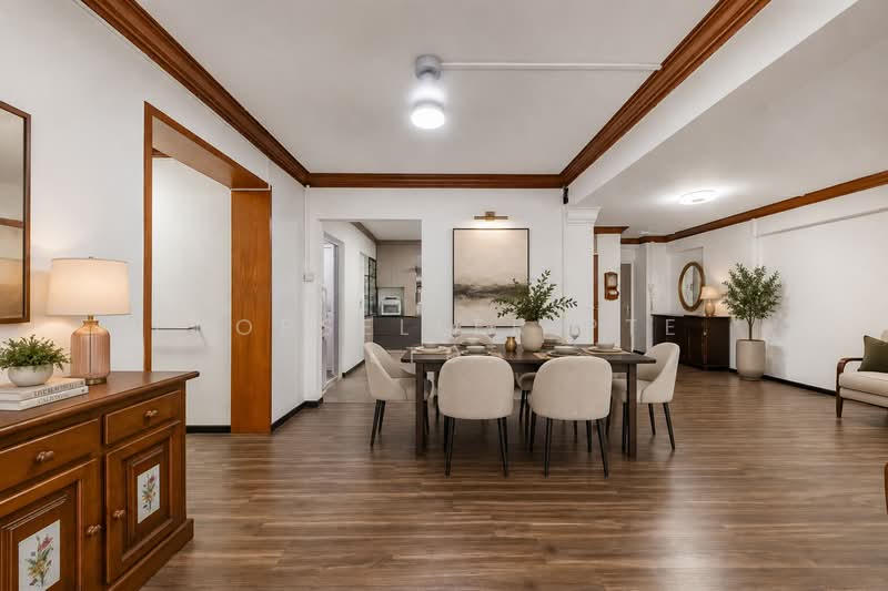 809 Woodlands Street 81, 809 Woodlands Street 81, 3 Bedrooms, 1,389 sqft, HDB Flat For Sale, by Wes Teo, 500165816 - Dining Room - PropertyGuru.com.sg
