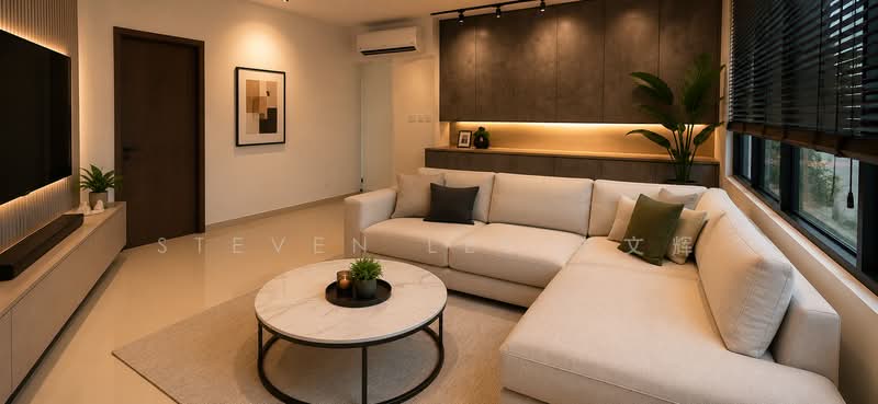 458B Sengkang West Road, 458B Sengkang West Road, 3 Bedrooms, 1,216 sqft, HDB Flat For Sale, by Steven Lee 李文辉, 500165819 - Living Room - PropertyGuru.com.sg