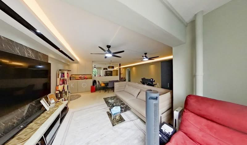 128 Rivervale Street, 128 Rivervale Street, 3 Bedrooms, 1,292 sqft, HDB Flat For Sale, by KOH SI KAI, 500165848 - Living Room - PropertyGuru.com.sg