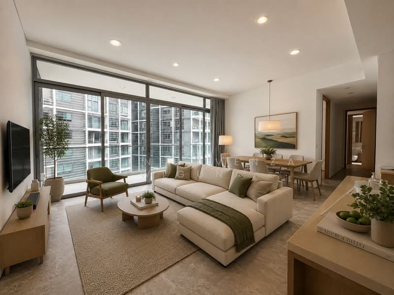 The Laurels @ Cairnhill Road, 40 Cairnhill Road, 3 Bedrooms, 1,281 sqft, Condominium For Rent, by Joan Navenza Wiguna, 500165855 - Living and Dining room - PropertyGuru.com.sg