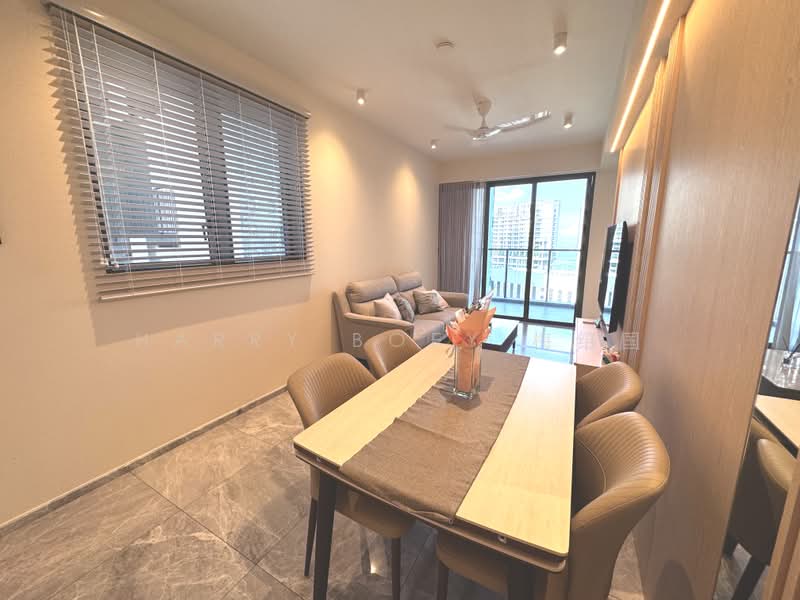 One Bernam, 1 Bernam Street, 2 Bedrooms, 872 sqft, Condominium For Rent, by Harry Boey 梅绍国, 500165891 - Living Room - PropertyGuru.com.sg