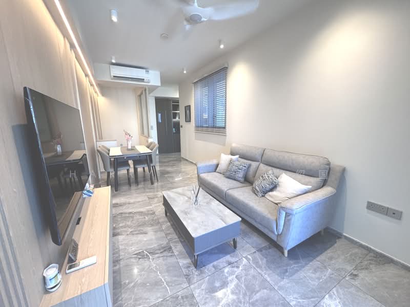 One Bernam, 1 Bernam Street, 2 Bedrooms, 872 sqft, Condominium For Rent, by Harry Boey 梅绍国, 500165891 - Living Room - PropertyGuru.com.sg