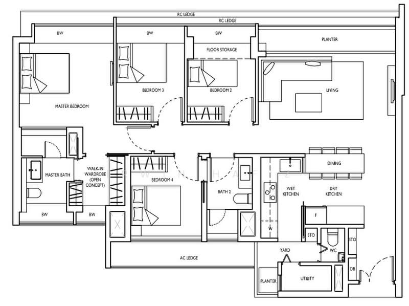 D'Nest, 145 Pasir Ris Grove, 4 Bedrooms, 1,410 sqft, Condominium For Sale, by Irwin Hafiz, 500165910 - PropertyGuru.com.sg