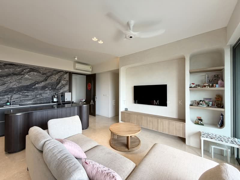 Clavon, 6 Clementi Avenue 1, 4 Bedrooms, 1,582 sqft, Condominium For Sale, by Elizabeth Mok, 500165931 - Living Room - PropertyGuru.com.sg