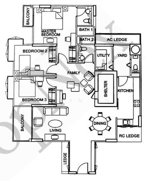 The Alcove, 10 Lorong 27 Geylang Singapore, 3 Bedrooms, 1,432 sqft, Condominium For Sale, by Venelyn Ong, 500165941 - PropertyGuru.com.sg