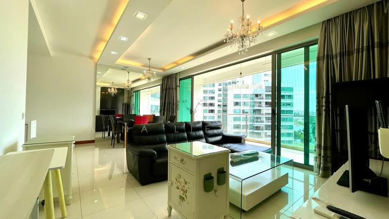 Waterfront Waves, 766 Bedok Reservoir Road, 4 Bedrooms, 1,518 sqft, Condominium For Rent, by Aina Lie 李艾娜, 500165963 - Living Room - PropertyGuru.com.sg