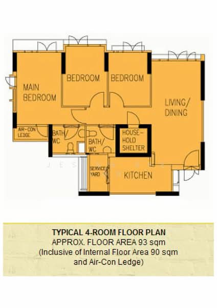 988A Buangkok Green, 988A Buangkok Green, 3 Bedrooms, 1,001 sqft, HDB Flat For Sale, by Jes Ng Bee Lan, 500165967 - PropertyGuru.com.sg