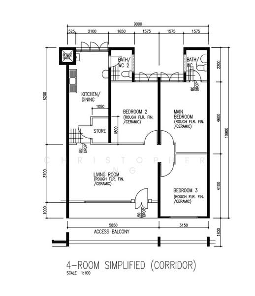 836 Tampines Street 82, 836 Tampines Street 82, 3 Bedrooms, 904 sqft, HDB Flat For Rent, by CHRISTOPHER NG, 500165992 - PropertyGuru.com.sg