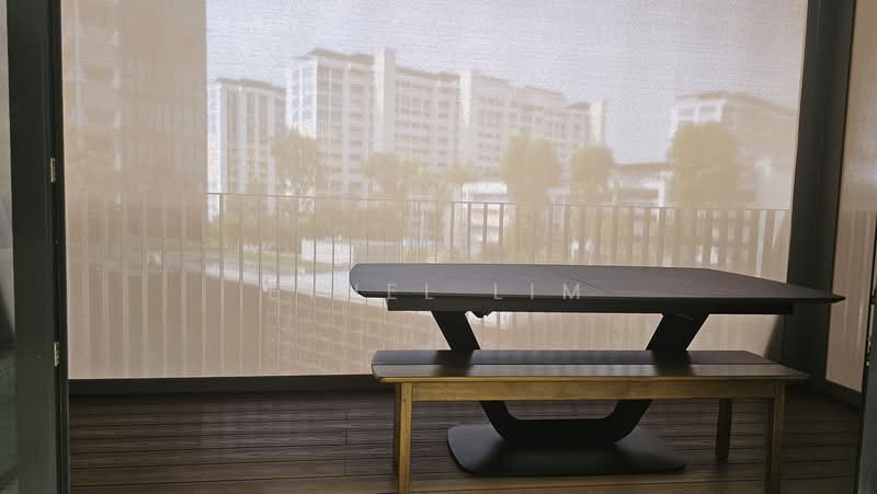 The Garden Residences, 1 Serangoon North View, 4 Bedrooms, 1,195 sqft, Condominium For Rent, by Ethel Lim, 500166020 - Balcony - PropertyGuru.com.sg