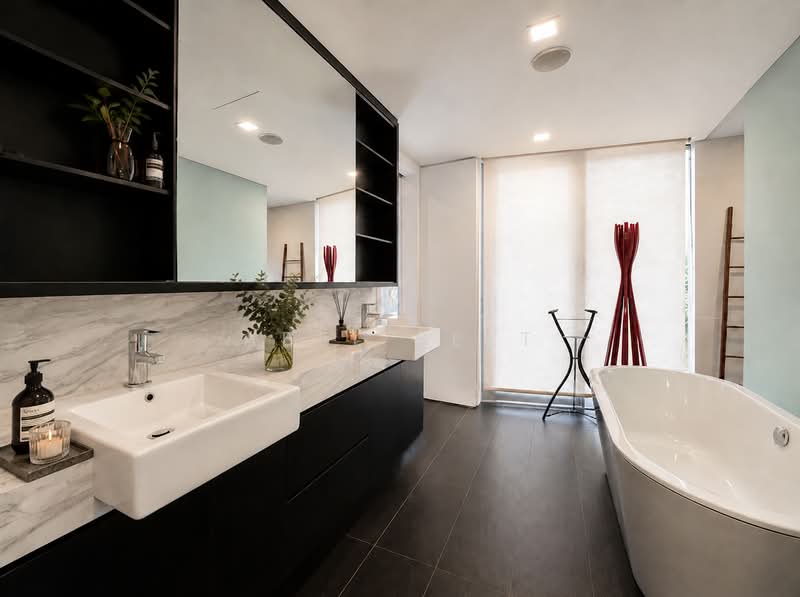 ❤️New Listing in Berrima (D11)❤️Walk to Botanic Gardens ❤️North South Facing❤️, D11/ Trevose / Berrima / Camborne /Harlyn / Kheam Hock /, 5 Bedrooms, 6,000 sqft, Detached House For Sale, by Abel Seet, 500166024 - Bathroom - PropertyGuru.com.sg
