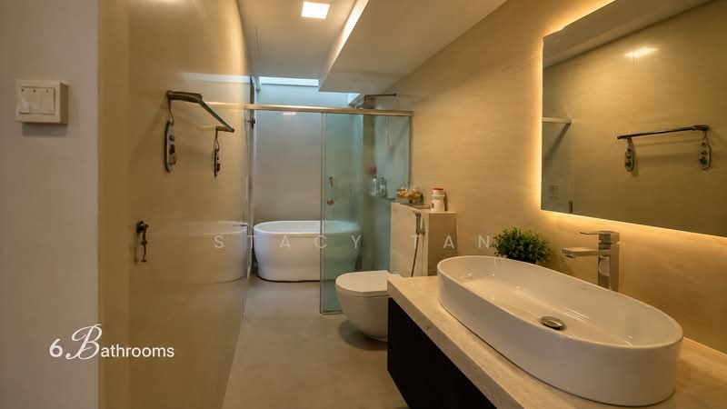 Opera Estate / Siglap, Opera Estate / Siglap, 7 Bedrooms, 4,081 sqft, Terraced House For Rent, by Stacy Tan, 500166025 - Bathroom - PropertyGuru.com.sg