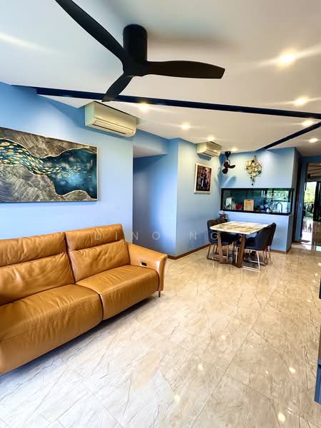 Kingsford Waterbay, 80 Upper Serangoon View, 4 Bedrooms, 1,216 sqft, Condominium For Sale, by Dino Ng, 500166038 - Living Room - PropertyGuru.com.sg