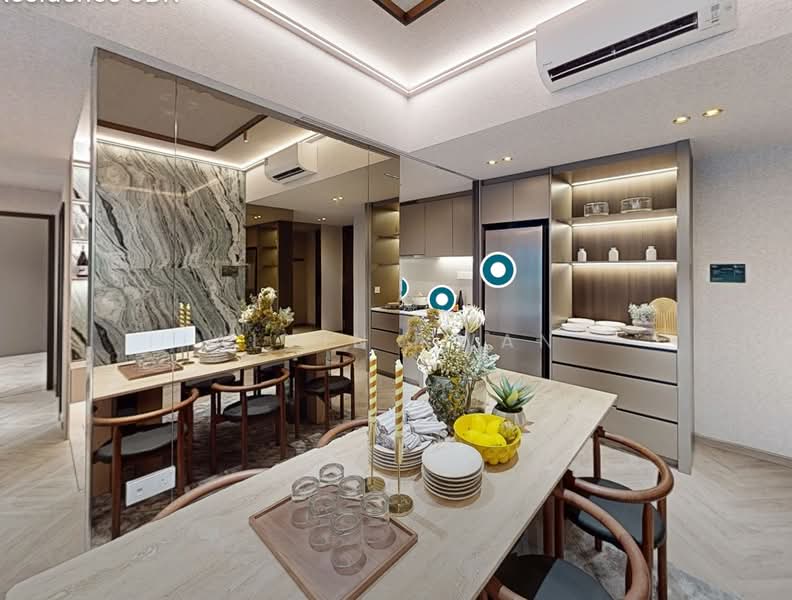 Springleaf Residence, 811 Upper Thomson Road, 3 Bedrooms, 1,259 sqft, Condominium For Sale, by Alvin Kwan, 500166059 - Dining Room - PropertyGuru.com.sg