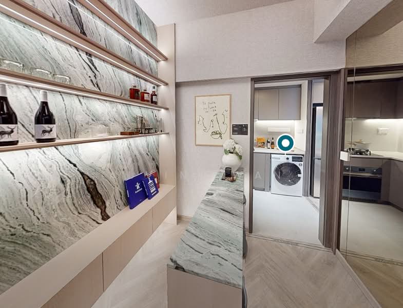 Springleaf Residence, 811 Upper Thomson Road, 3 Bedrooms, 1,259 sqft, Condominium For Sale, by Alvin Kwan, 500166059 - Kitchen - PropertyGuru.com.sg