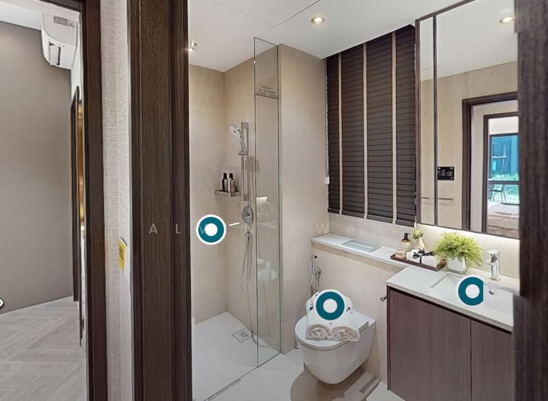 Springleaf Residence, 811 Upper Thomson Road, 3 Bedrooms, 1,259 sqft, Condominium For Sale, by Alvin Kwan, 500166059 - Bathroom - PropertyGuru.com.sg