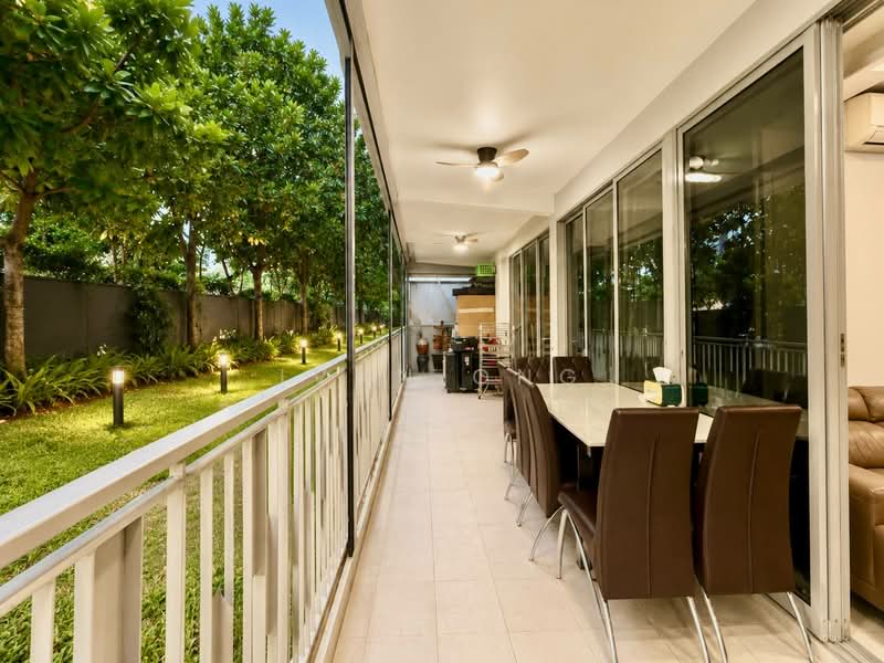 FLO Residence, Punggol Field Walk, 3 Bedrooms, 1,152 sqft, Condominium For Sale, by Ivan Ong, 500166065 - Balcony - PropertyGuru.com.sg