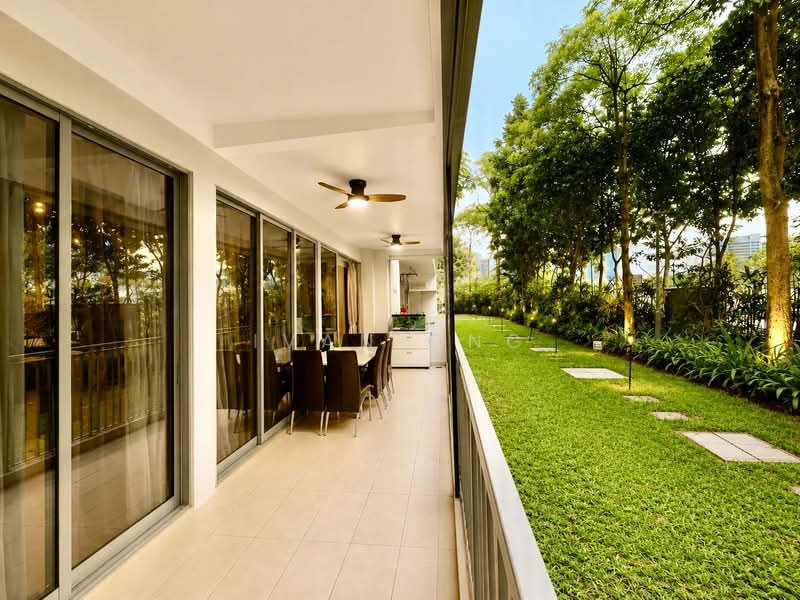 FLO Residence, Punggol Field Walk, 3 Bedrooms, 1,152 sqft, Condominium For Sale, by Ivan Ong, 500166065 - Balcony - PropertyGuru.com.sg