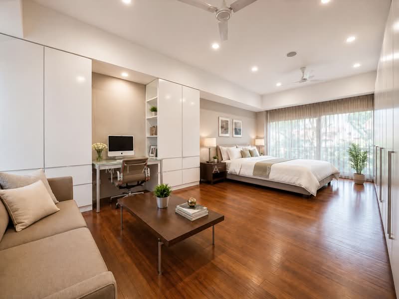 ⭐️1 KM OF SINGAPORE CHINESE GIRLS' PRIMARY SCH | NEAR STEVENS MRT STATION & MARKET | RARE DETACHED⭐️, Berrima Road University Bahasa Seni Ilmu Sejarah Tempua Kheam Hock Trevose Camborne Narooma Dalkeith Harlyn Unggas Merryn Shelford Watten Hillcrest Harom Setangkai Duke's Queen's King's Princess Wales Prince Duchess Coronation Greenwood Vanda Linden, 5 Bedrooms, 6,500 sqft, Detached House For Sale, by Damian Tan 陈係赈, 500166070 - Bedroom - PropertyGuru.com.sg