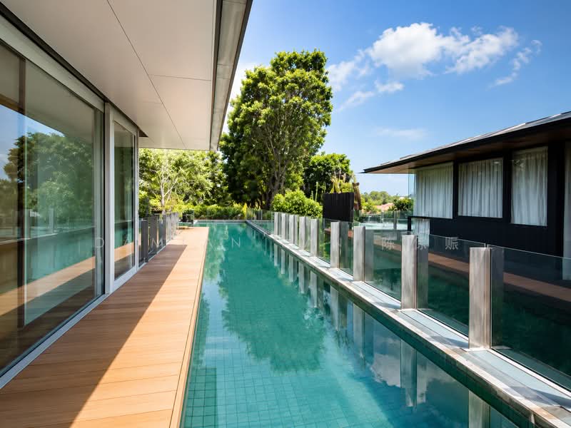 ⭐️1 KM OF SINGAPORE CHINESE GIRLS' PRIMARY SCH | NEAR STEVENS MRT STATION & MARKET | RARE DETACHED⭐️, Berrima Road University Bahasa Seni Ilmu Sejarah Tempua Kheam Hock Trevose Camborne Narooma Dalkeith Harlyn Unggas Merryn Shelford Watten Hillcrest Harom Setangkai Duke's Queen's King's Princess Wales Prince Duchess Coronation Greenwood Vanda Linden, 5 Bedrooms, 6,500 sqft, Detached House For Sale, by Damian Tan 陈係赈, 500166070 - Pool View - PropertyGuru.com.sg