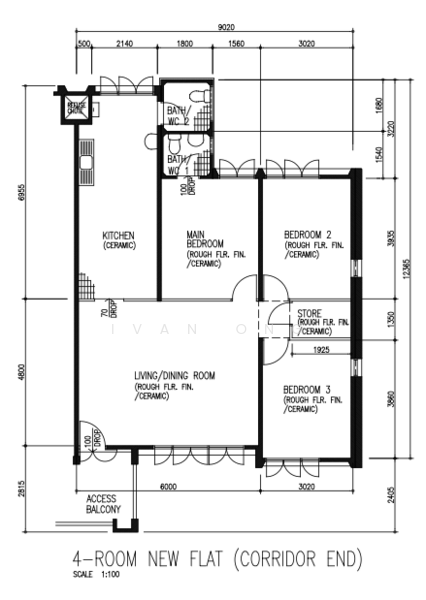 217 Yishun Street 21, 217 Yishun Street 21, 3 Bedrooms, 1,055 sqft, HDB Flat For Sale, by Ivan Ong, 500166074 - PropertyGuru.com.sg