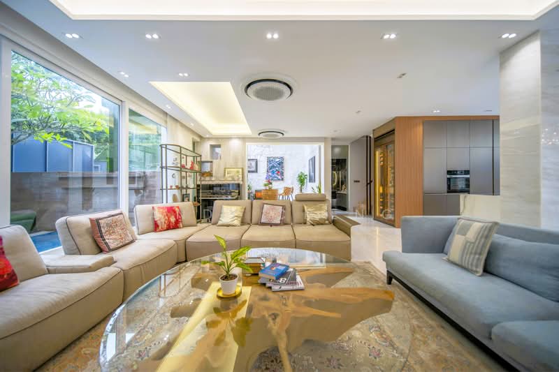 Ultra Luxury Modern Living Semi-Detached Near Botanic Gardens, Trevose Crescent / Kheam Hock Road / Dunearn Road, 5 Bedrooms, 5,000 sqft, Semi-Detached House For Sale, by Andy Cheng, 500166077 - Living Hall - PropertyGuru.com.sg
