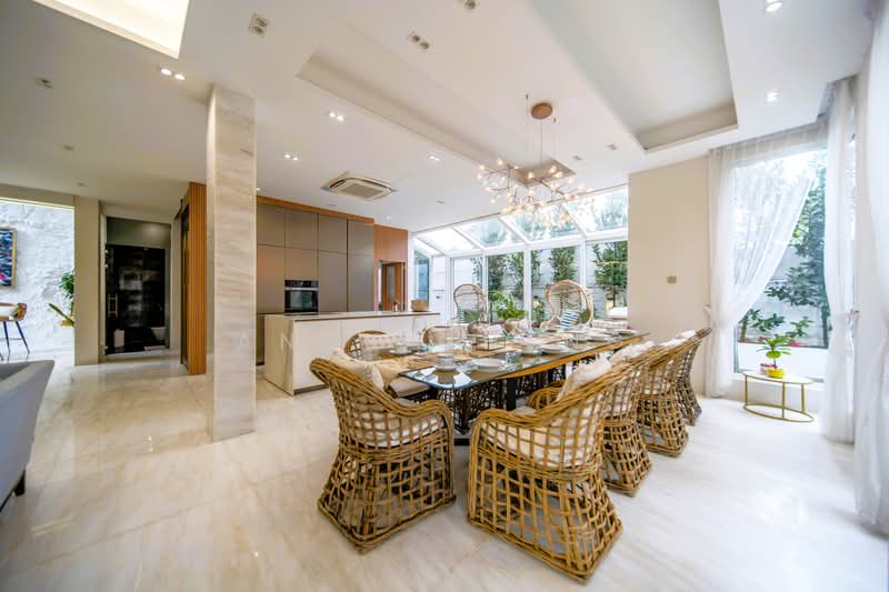 Ultra Luxury Modern Living Semi-Detached Near Botanic Gardens, Trevose Crescent / Kheam Hock Road / Dunearn Road, 5 Bedrooms, 5,000 sqft, Semi-Detached House For Sale, by Andy Cheng, 500166077 - Dining Hall - PropertyGuru.com.sg