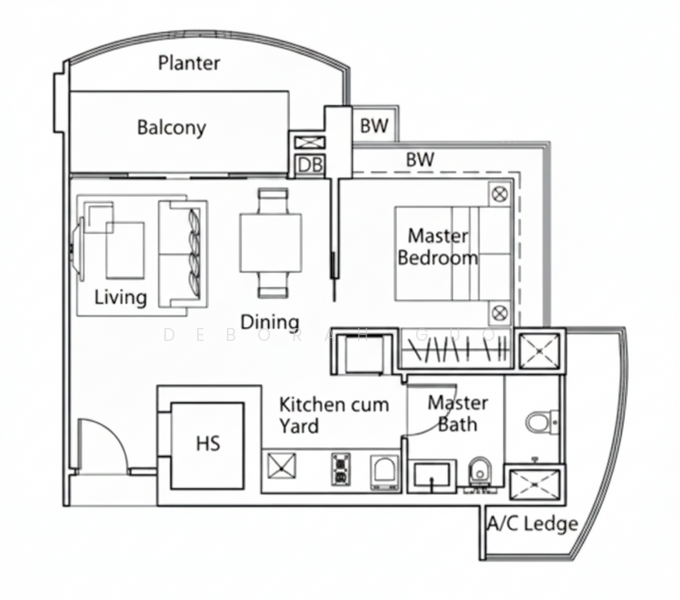 Lucida, 2 Suffolk Road, 1 Bedroom, 624 sqft, Apartment For Sale, by Deborah Guo, 500166100 - PropertyGuru.com.sg