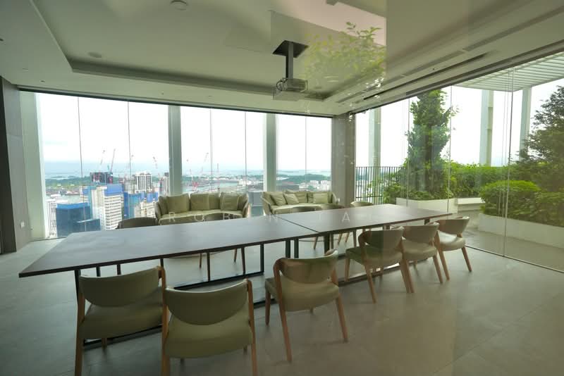 One Pearl Bank, 1 Pearl Bank, Studio, 431 sqft, Condominium For Sale, by Robin Tan, 500166129 - Function room at Level 39 - PropertyGuru.com.sg