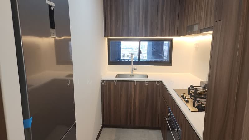 Lentor Modern, Lentor Central, 3 Bedrooms, 980 sqft, Condominium For Rent, by Jimmy Teow, 500166131 - Kitchen - PropertyGuru.com.sg