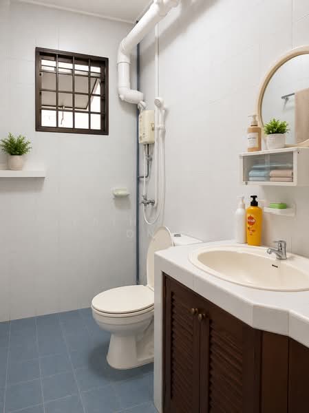 498J Tampines Street 45, 498J Tampines Street 45, 3 Bedrooms, 1,141 sqft, HDB Flat For Sale, by Katherine Ong, 500166136 - Bathroom - PropertyGuru.com.sg