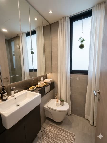 The Woodleigh Residences, Bidadari Park Drive, 3 Bedrooms, 1,076 sqft, Apartment For Sale, by Paige Mou, 500166142 - Bathroom - PropertyGuru.com.sg