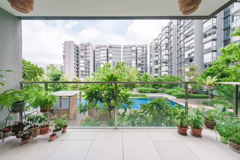 The Woodleigh Residences, Bidadari Park Drive, 3 Bedrooms, 1,076 sqft, Apartment For Sale, by Paige Mou, 500166142 - Balcony - PropertyGuru.com.sg