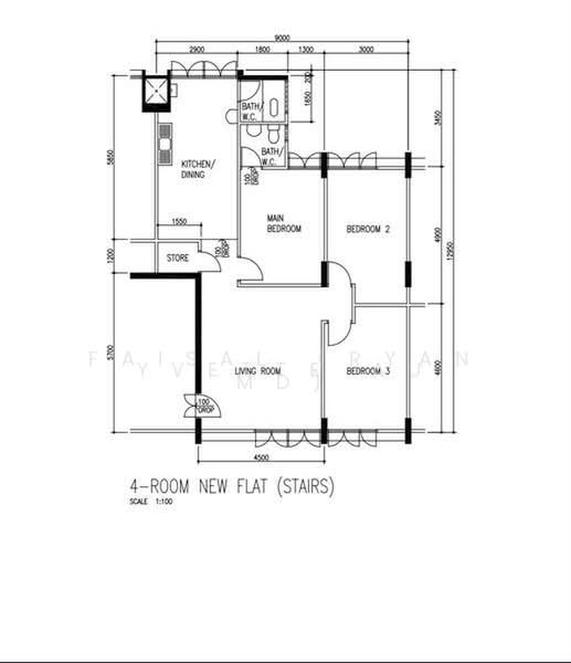 111 Serangoon North Avenue 1, 111 Serangoon North Avenue 1, 3 Bedrooms, 980 sqft, HDB Flat For Sale, by Faisal (Ryan MD), 500166145 - PropertyGuru.com.sg