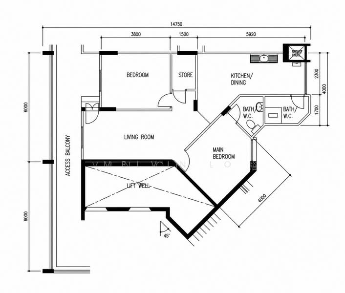 111 Yishun Ring Road, 111 Yishun Ring Road, 2 Bedrooms, 721 sqft, HDB Flat For Sale, by Melvin Lo, 500166168 - PropertyGuru.com.sg