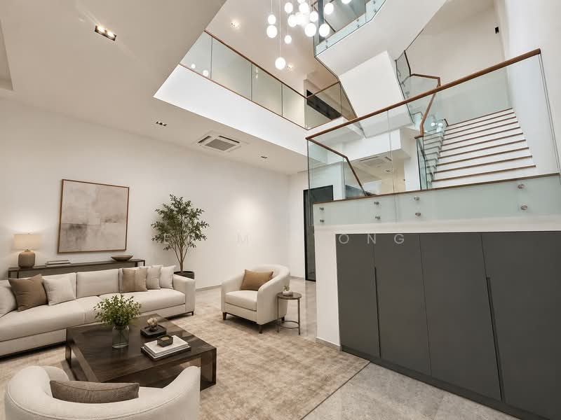 BRAND NEW INTER-TERRACE JALAN SANKAM, , 5 Bedrooms, 4,834 sqft, Terraced House For Sale, by Jeremy Yong, 500166186 - Living Room - PropertyGuru.com.sg